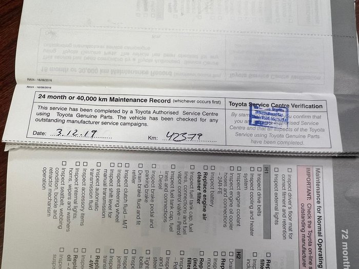 2017 Toyota RAV4 GX ZSA42R Silver Pearl