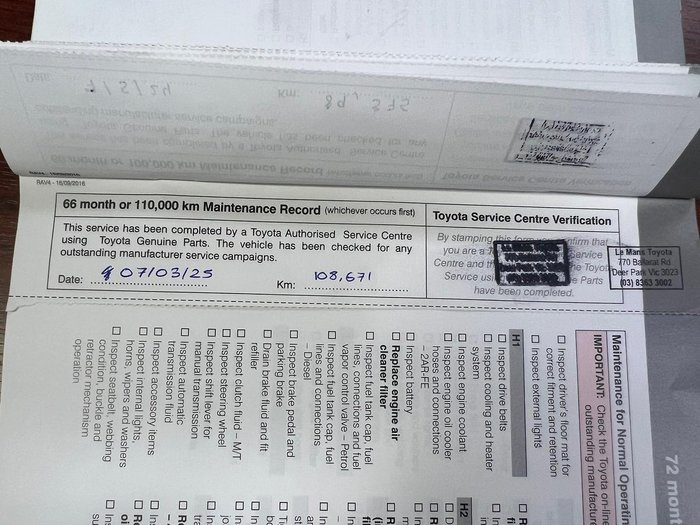 2017 Toyota RAV4 GX ZSA42R Silver Pearl