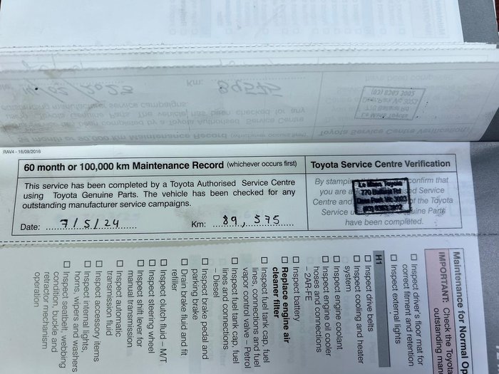 2017 Toyota RAV4 GX ZSA42R Silver Pearl