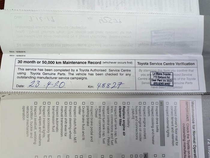 2017 Toyota RAV4 GX ZSA42R Silver Pearl