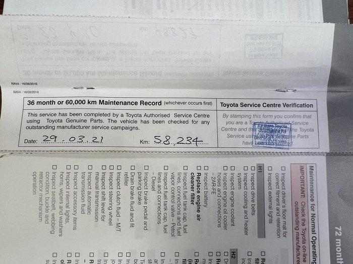 2017 Toyota RAV4 GX ZSA42R Silver Pearl