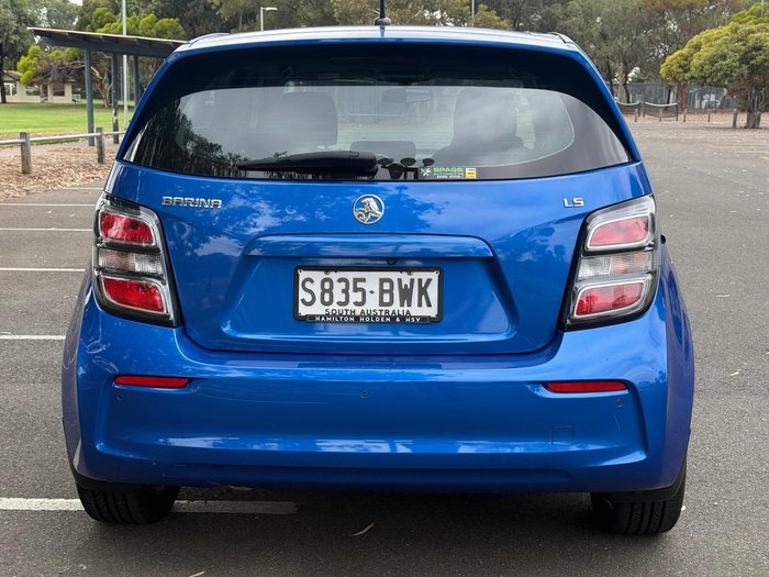 2018 Holden Barina LS TM MY18 Boracay Blue