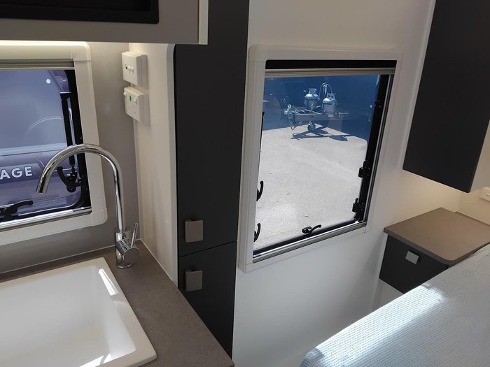 2026 New Age Caravans Manta Ray 16Ft Couples My26 Full Composite New Lay Out