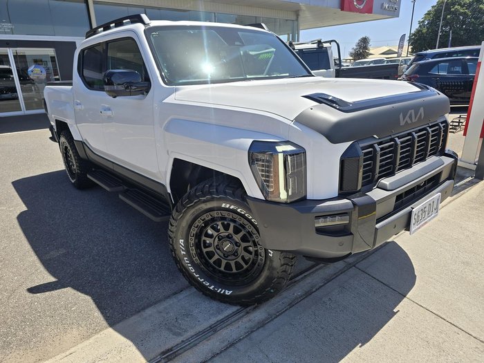 2025 Kia Tasman X-Pro TK MY26 4X4 Dual Range Clear White