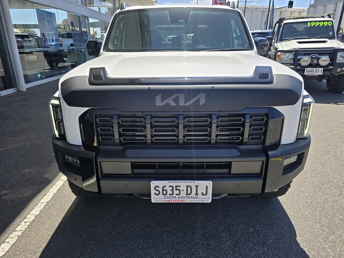 2025 Kia Tasman X-Pro TK MY26 4X4 Dual Range Clear White