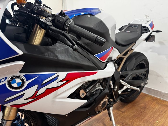 2022 BMW Motorrad S 1000 RR M SPORT LIGHT WHITE UNI/RACINGBLUE MET/RACI