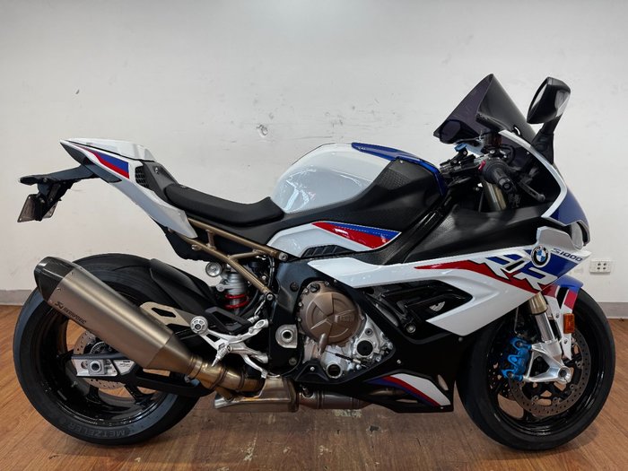 2022 BMW Motorrad S 1000 RR M SPORT LIGHT WHITE UNI/RACINGBLUE MET/RACI
