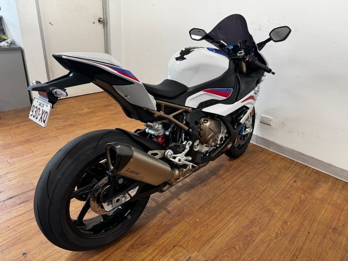 2022 BMW Motorrad S 1000 RR M SPORT LIGHT WHITE UNI/RACINGBLUE MET/RACI