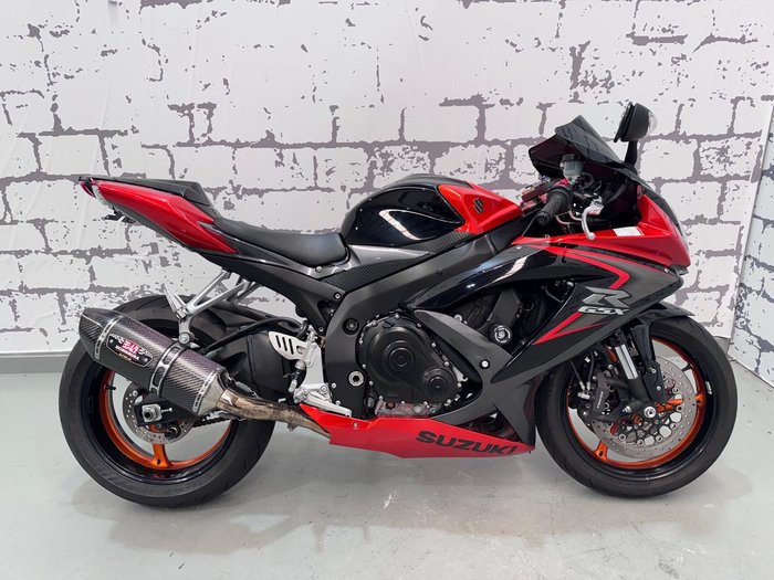 2008 Suzuki GSX-R750 GSX-R Orange