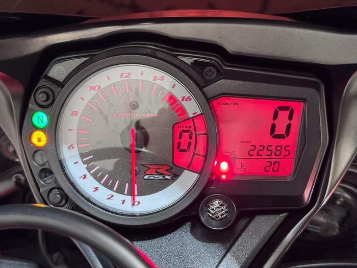 2008 Suzuki GSX-R750 GSX-R Orange