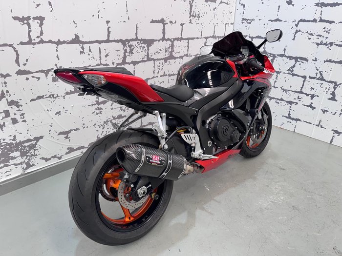 2008 Suzuki GSX-R750 GSX-R Orange