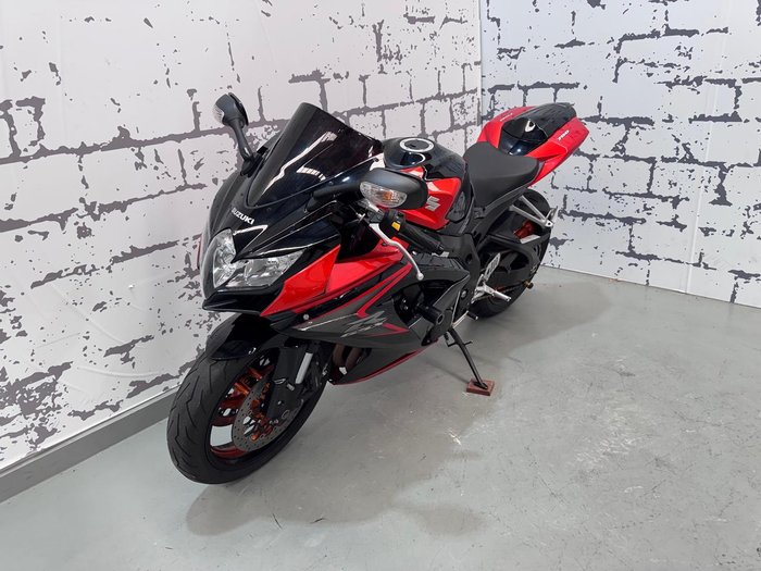 2008 Suzuki GSX-R750 GSX-R Orange