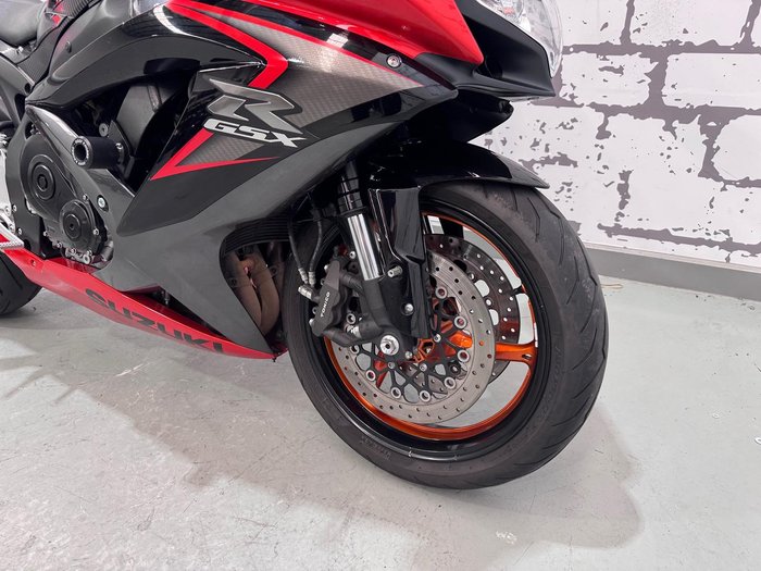 2008 Suzuki GSX-R750 GSX-R Orange