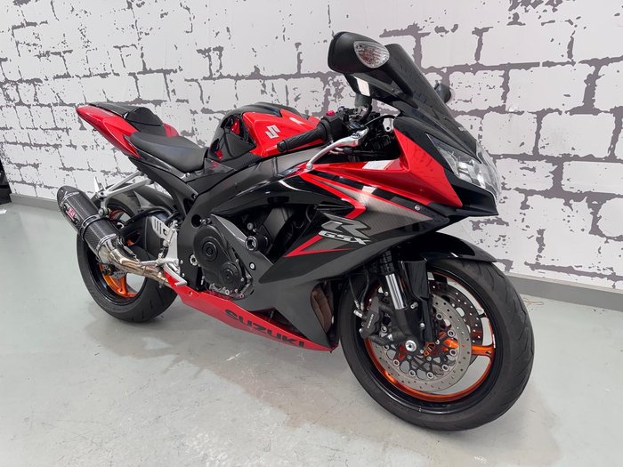 2008 Suzuki GSX-R750 GSX-R Orange