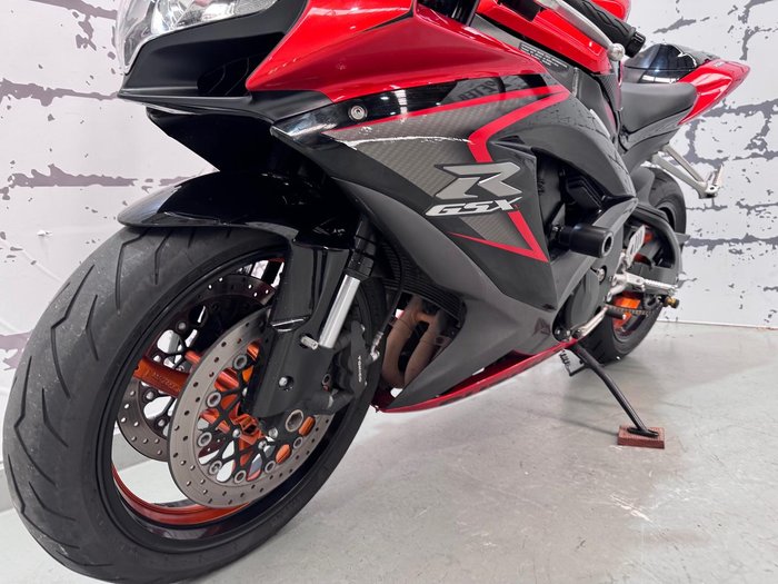 2008 Suzuki GSX-R750 GSX-R Orange