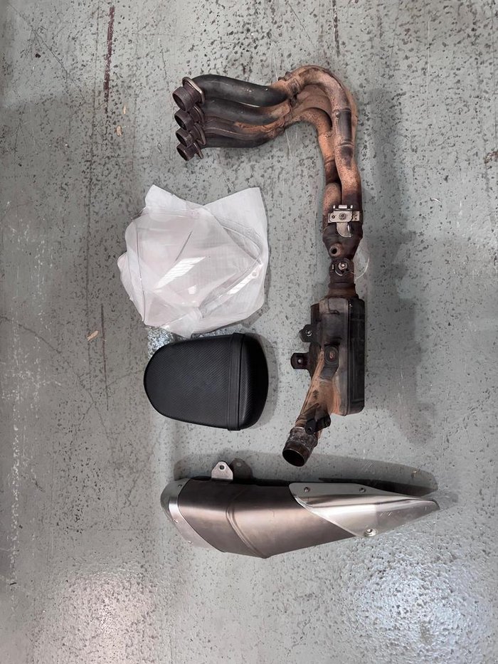 2008 Suzuki GSX-R750 GSX-R Orange