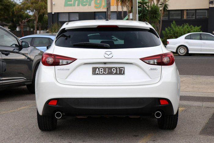 2014 Mazda 3 SP25 BM Series Snowflake White Pearl