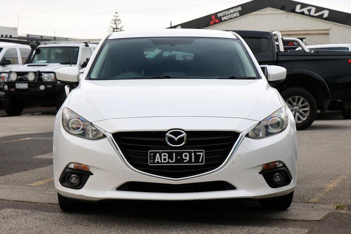 2014 Mazda 3 SP25 BM Series Snowflake White Pearl