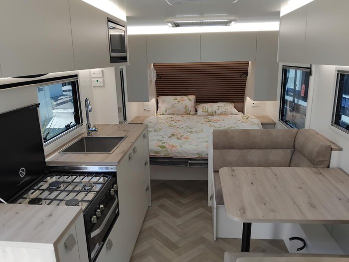 2026 New Age Caravans Manta Ray 18Ft Couples My26 Full Composite Brand New Layout