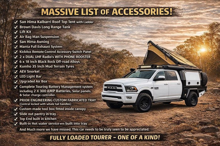 2022 RAM 1500 Warlock II RamBox