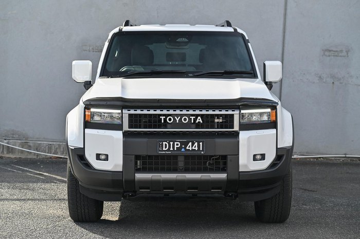 2024 Toyota Landcruiser Prado GXL GDJ251R 4X4 Dual Range Glacier White