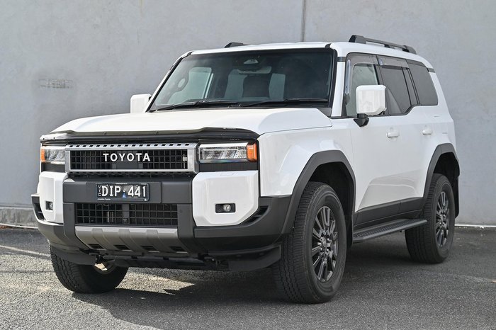 2024 Toyota Landcruiser Prado GXL GDJ251R 4X4 Dual Range Glacier White