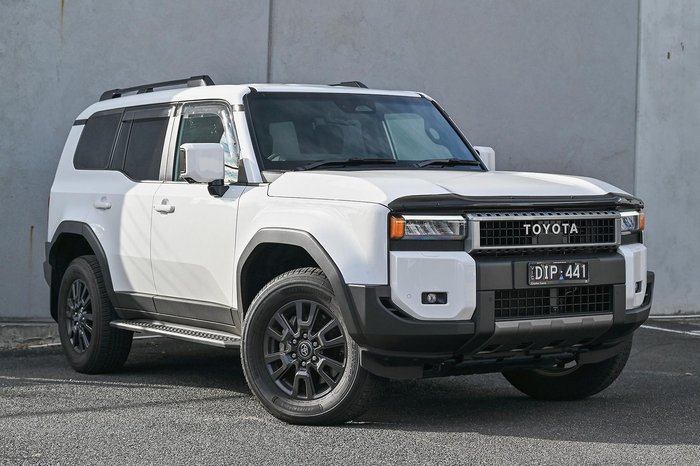 2024 Toyota Landcruiser Prado GXL GDJ251R 4X4 Dual Range Glacier White