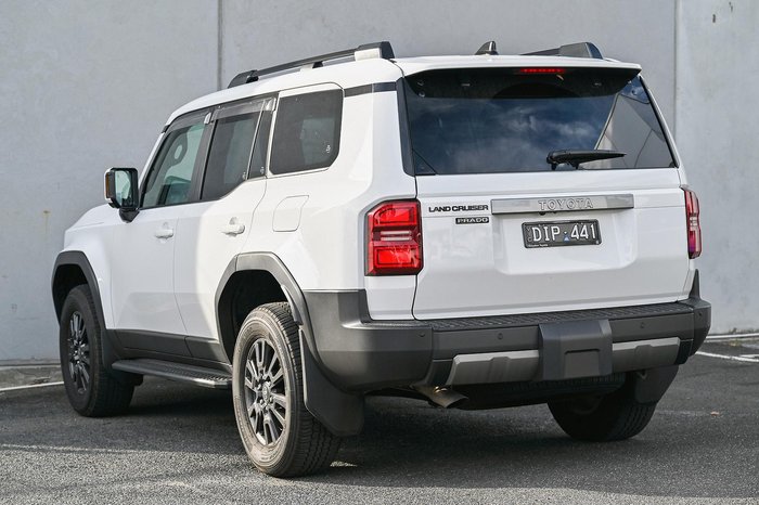 2024 Toyota Landcruiser Prado GXL GDJ251R 4X4 Dual Range Glacier White