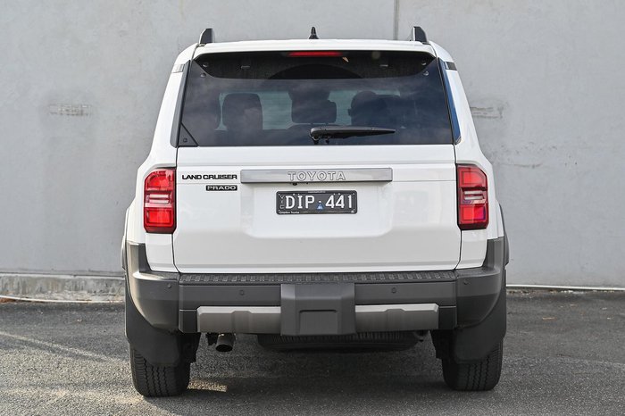 2024 Toyota Landcruiser Prado GXL GDJ251R 4X4 Dual Range Glacier White
