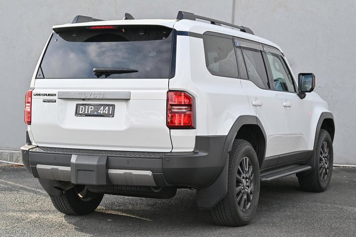 2024 Toyota Landcruiser Prado GXL GDJ251R 4X4 Dual Range Glacier White