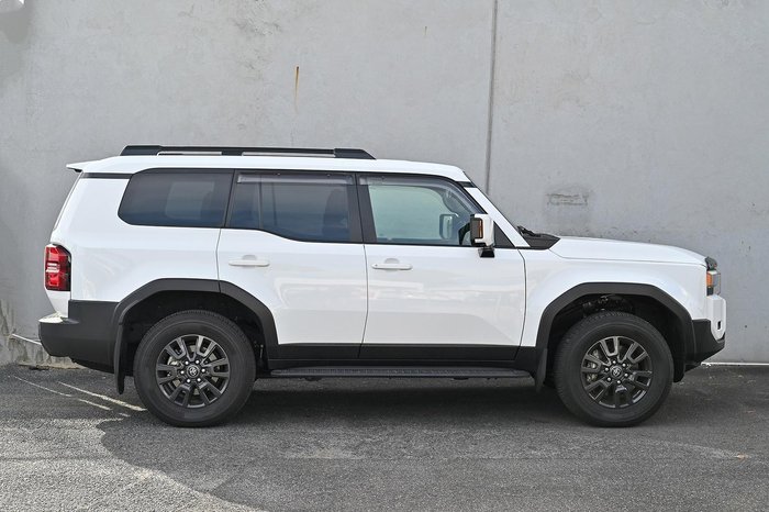 2024 Toyota Landcruiser Prado GXL GDJ251R 4X4 Dual Range Glacier White