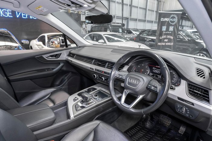 2019 Audi Q7 45 TDI 4M MY19 Four Wheel Drive Glacier White