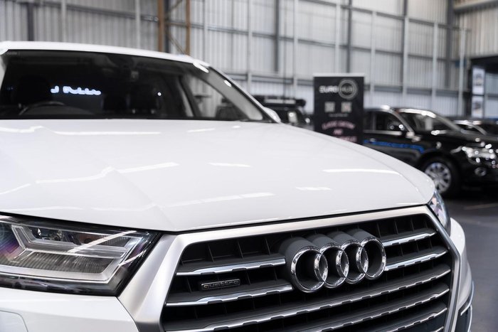 2019 Audi Q7 45 TDI 4M MY19 Four Wheel Drive Glacier White