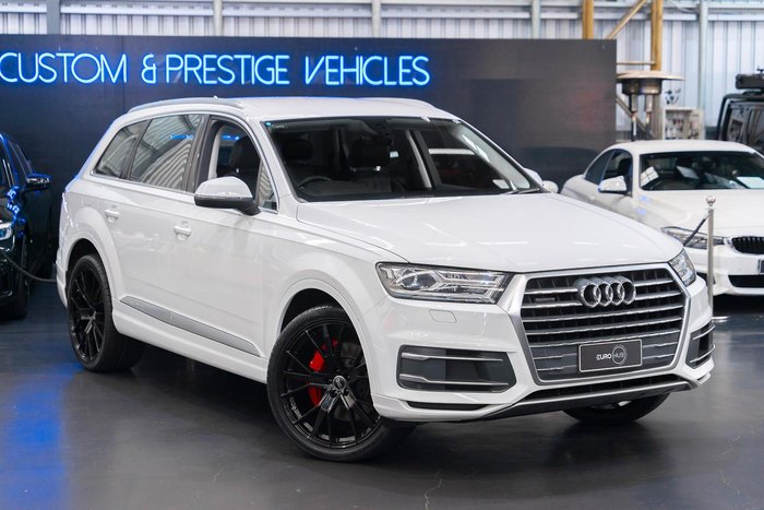 2019 Audi Q7 45 TDI 4M MY19 Four Wheel Drive Glacier White