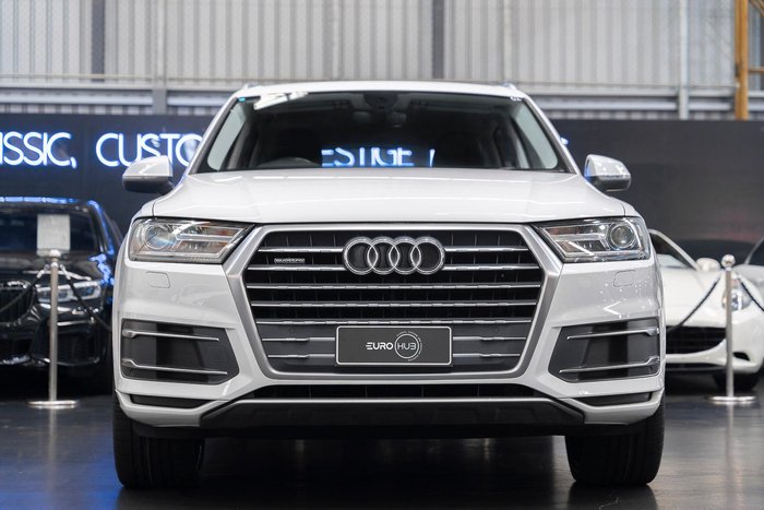 2019 Audi Q7 45 TDI 4M MY19 Four Wheel Drive Glacier White