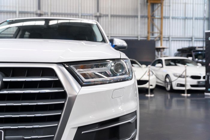 2019 Audi Q7 45 TDI 4M MY19 Four Wheel Drive Glacier White