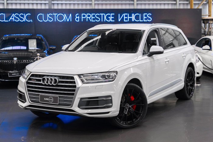2019 Audi Q7 45 TDI 4M MY19 Four Wheel Drive Glacier White