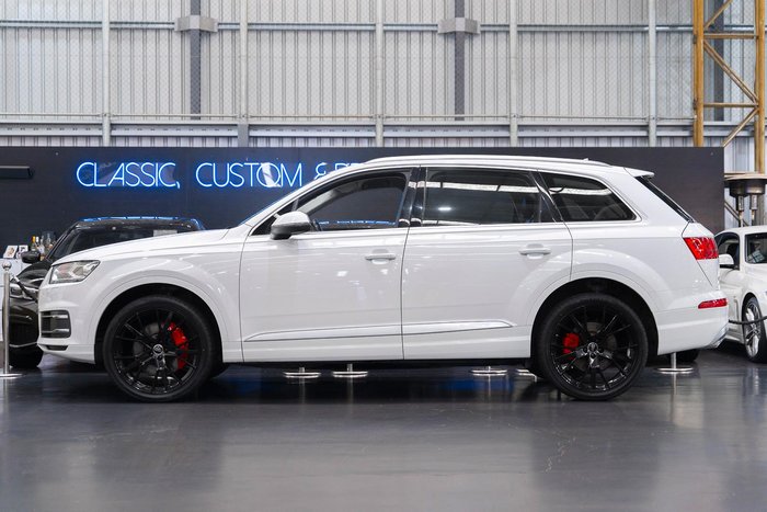 2019 Audi Q7 45 TDI 4M MY19 Four Wheel Drive Glacier White