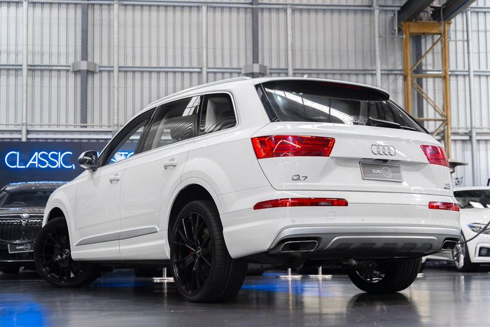 2019 Audi Q7 45 TDI 4M MY19 Four Wheel Drive Glacier White