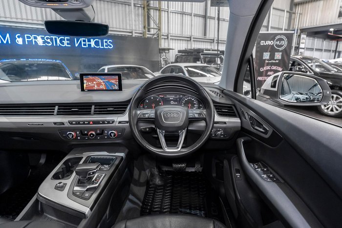 2019 Audi Q7 45 TDI 4M MY19 Four Wheel Drive Glacier White