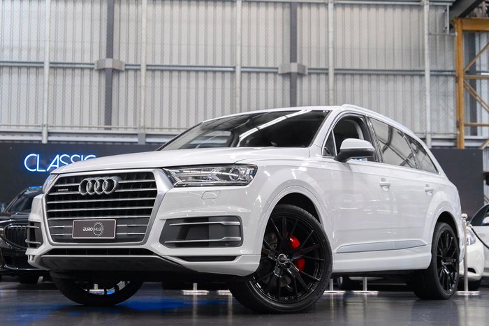 2019 Audi Q7 45 TDI 4M MY19 Four Wheel Drive Glacier White