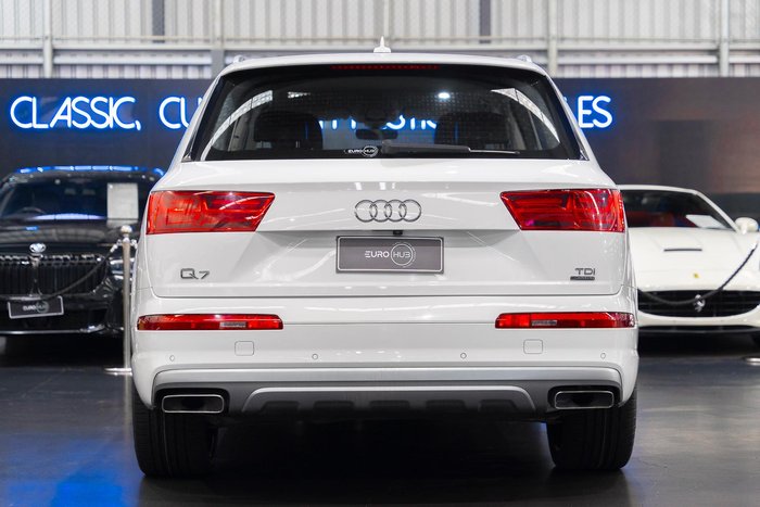 2019 Audi Q7 45 TDI 4M MY19 Four Wheel Drive Glacier White