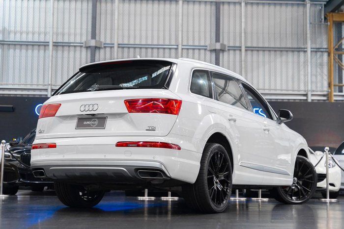 2019 Audi Q7 45 TDI 4M MY19 Four Wheel Drive Glacier White