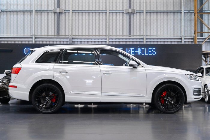 2019 Audi Q7 45 TDI 4M MY19 Four Wheel Drive Glacier White