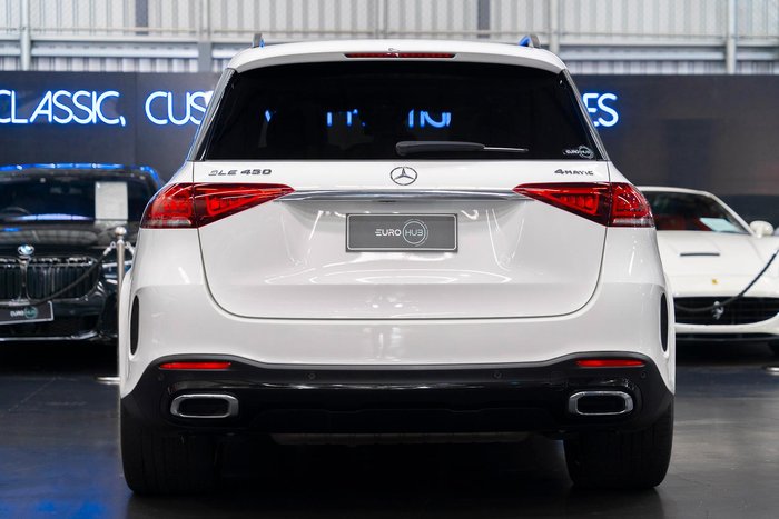 2019 Mercedes-Benz GLE-Class GLE450 V167 Four Wheel Drive Polar White