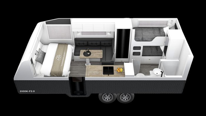 2022 Wonderland RV Xtr 2 Bunk