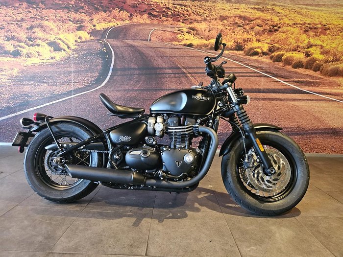 2019 Triumph Bonneville Bobber Black Bobber Black