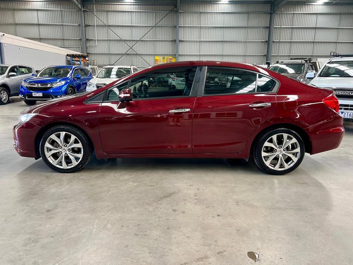 2014 Honda Civic Sport 9th Gen Ser II MY13 Carnelian Red