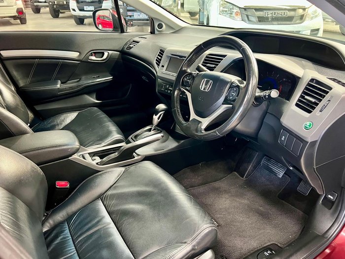 2014 Honda Civic Sport 9th Gen Ser II MY13 Carnelian Red