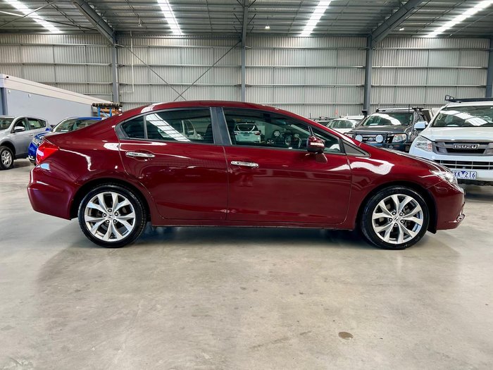 2014 Honda Civic Sport 9th Gen Ser II MY13 Carnelian Red